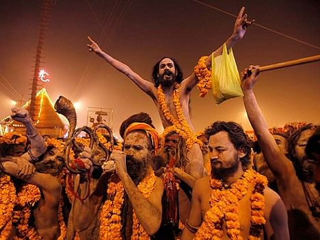 At Kumbh A War Of Sexes Between Sadhus Sadhvis