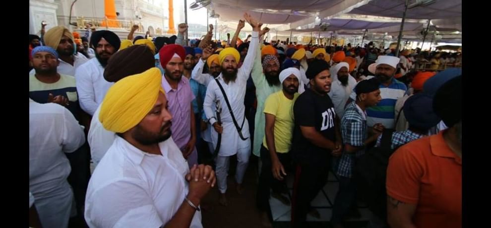 Image result for ऑपरेशन ब्लू स्टार की 33वीं बरसी पर गोल्डन टेंपल में लगे 'खालिस्तान जिंदाबाद' के नारे