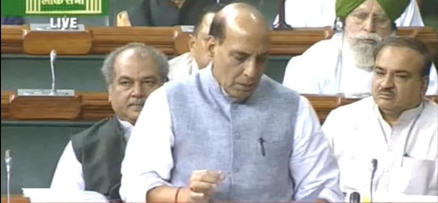 Home minister Rajnath Singh speaks on saarc visit in Loksabha