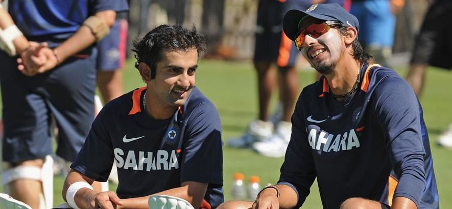Image result for ishant and gambhir