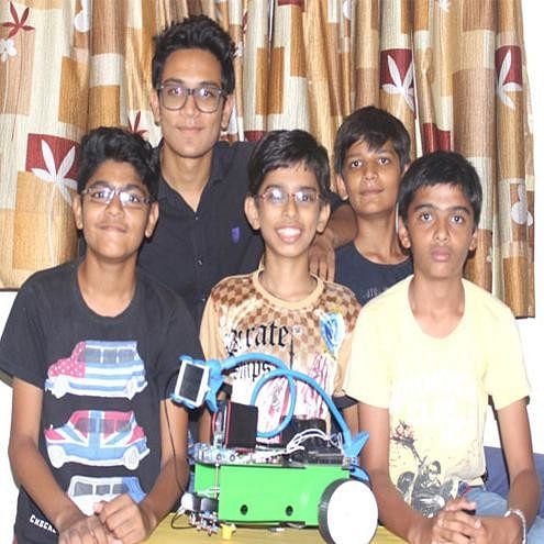 14 Year Old In Gujarat Makes A Drone To Protect Soldiers From Land Mine Blasts