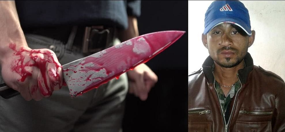 FATHER MURDER HIS SON WITH KNIFE