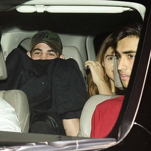 Akshay Kumar's son Aarav caught with his girlfriend on a movie date