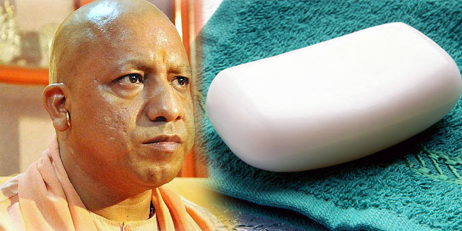 Image result for yogi adityanath ,soap