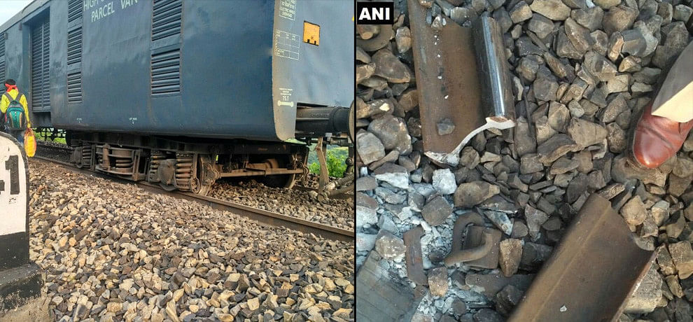 UP में 20 दिन में तीसरी बार 'बेपरी' हुई ट्रेन, अब शक्तिपुंज एक्सप्रेस के 7 डिब्बे पटरी से उतरे 7 coaches of Shaktipunj Express derailed near Obara Dam