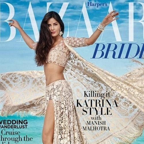 Katrina Kaif latest magazine photoshoot for harpers bazaar brides