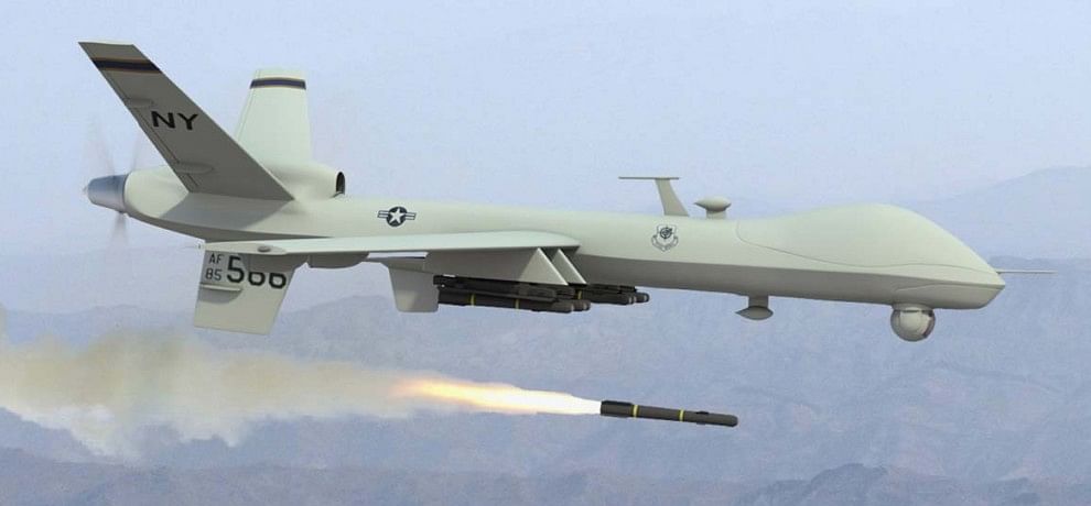 pakistan opposes america for supply of armed drones to india