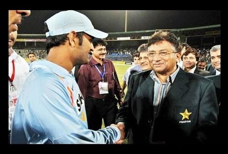 Happy Birthday Dhoni: जब पाक राष्ट्रपति मुशर्रफ भी हो गए थे धोनी की लहराती जुल्फों के दीवाने dhoni musharraf