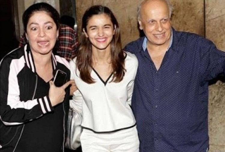 Pooja Bhatt, Alia Bhatt, Mahesh Bhatt