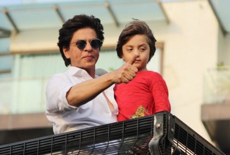 shah rukh khan and abram
