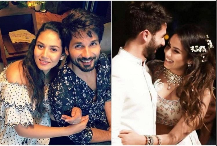 Shahid Kapoor and Mira Rajput