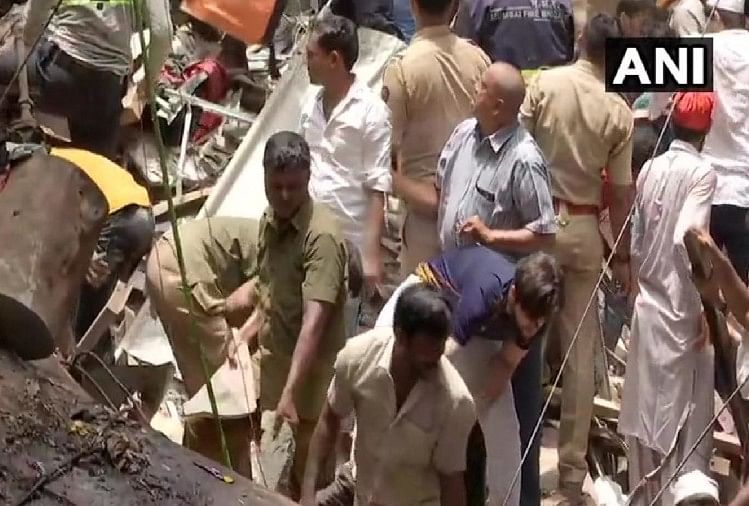 building collapsed in Dongri, Mumbai