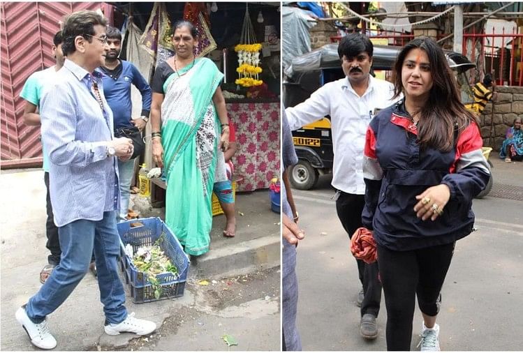 Ekta Kapoor and Jeetendra