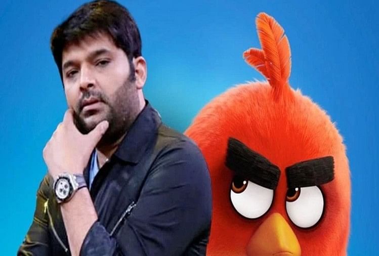 Kapil Sharma with 'The Angry Bird'