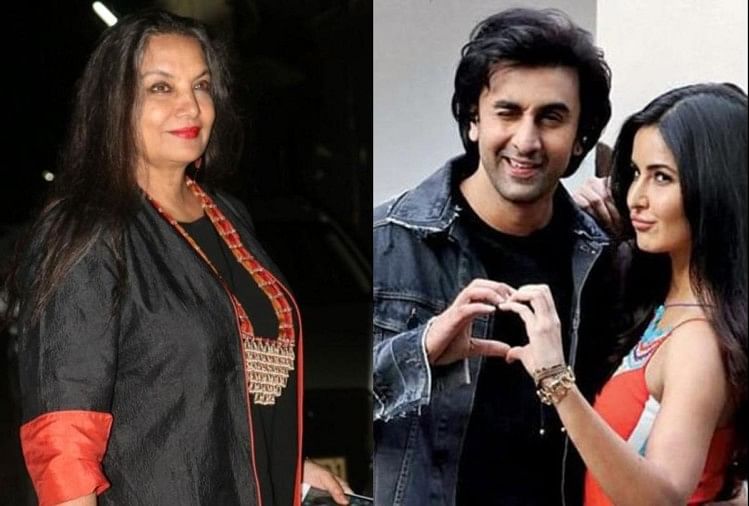 Shabana Azmi, Ranbir Kapoor and Katrina Kaif