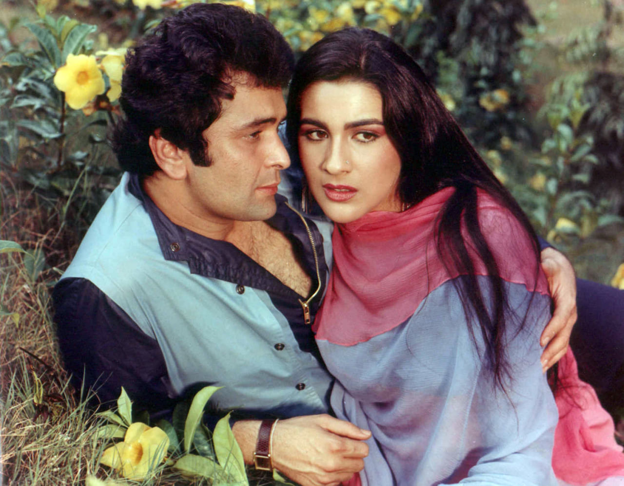 Rishi Kapoor and Amrita Singh
