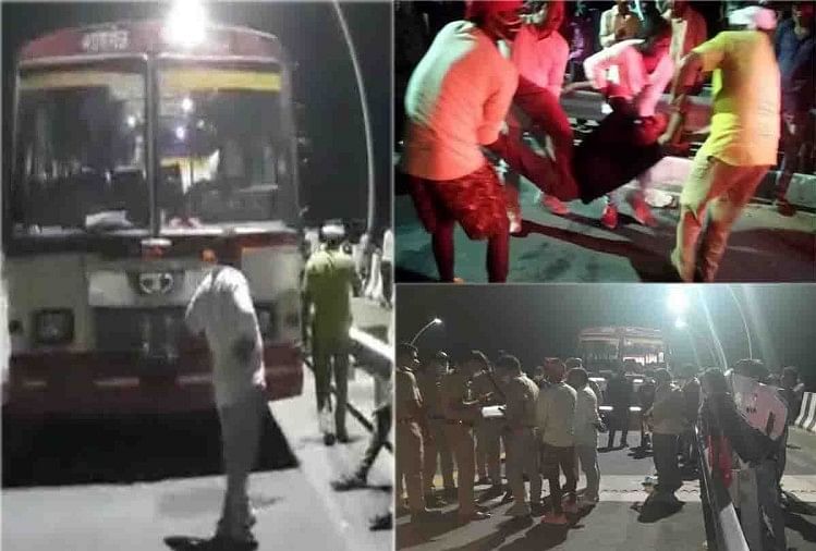 UP: Could not postpone his death, but did not let the yatras hover over passengers, saved 56 lives Bus driver saved 56 passengers' lives