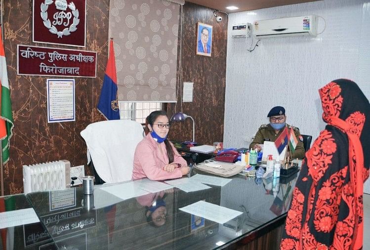 एक दिन के लिए बेटियों ने संभाली फिरोजाबाद की कमान, कोई बना डीएम तो कोई एसएसपी श्रुति बनीं एसएसपी