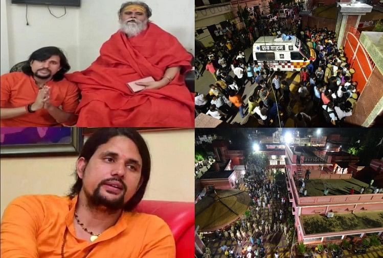 नरेंद्र गिरि: आनंद गिरि से 27 घंटे चली पूछताछ, नहीं खाया खाना, कहा- गुरुजी का अंतिम दर्शन करा दीजिए narendra giri suicide case