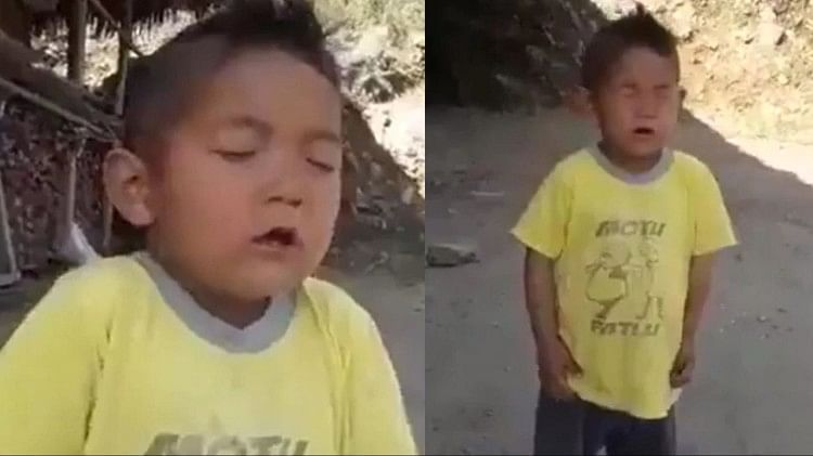 Kid sang 'National Anthem' in a swoon voice trending video won the hearts of the people
