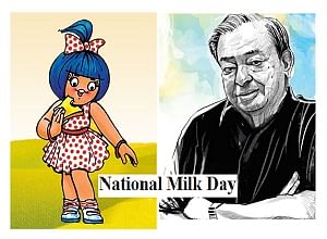 National Milk Day: All You Need To Know About Verghese Kurien And the ‘Amul Girl’