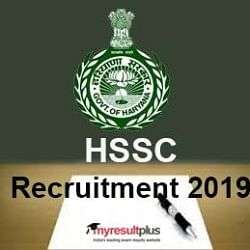 HSSC Recruitment 2019: Application Process for 1006 Vacancies to Conclude on February 4
