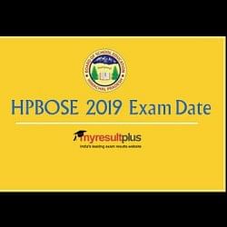 HPBOSE 2019 Exam Date Sheet Released for Class 10 and 12 Released, Check Here