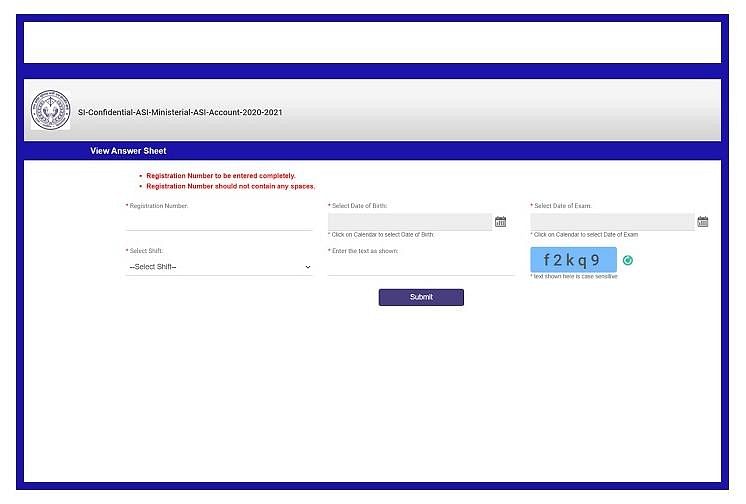UP Police SI, ASI Answer Key 2021 Released, Download Link Here