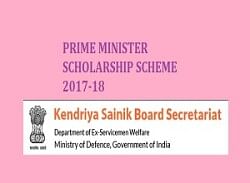 Prime Minister Scholarship Scheme 2017-18: Last date to apply is November 15