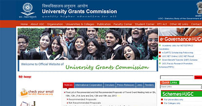 UGC sets about updating varsity data on its website
