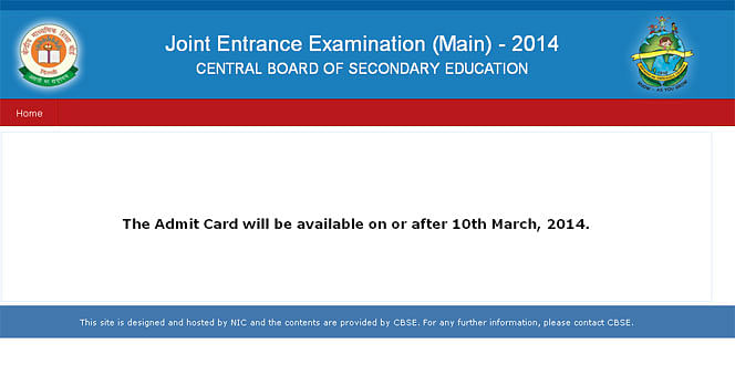 Get your JEE Main admit cards from March 10