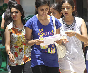 Jammu University students demand reevaluation; hold protest