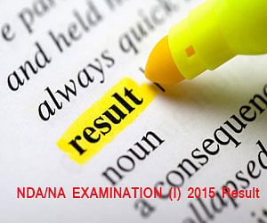 UPSC declares written results of NDA/NA Exam (I) 2015