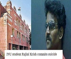 JNU student Rajini Krish commits suicide