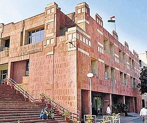 JNU: Students protest seat cut in PhD/ MPhil courses