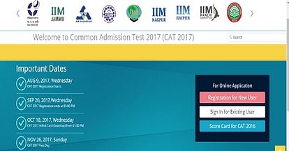 IIM Lucknow Notification: CAT Exam 2017 On November 26, Last Date Of Registration September 20