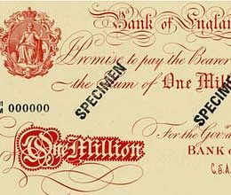 million pound note rich
