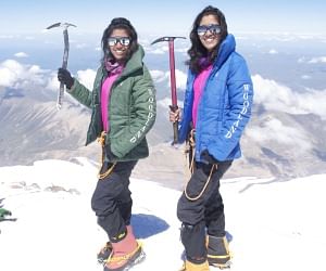 Twin Sisters Tashi And Nungshi Malik To Climb Albrush - दून की बहनों का ...