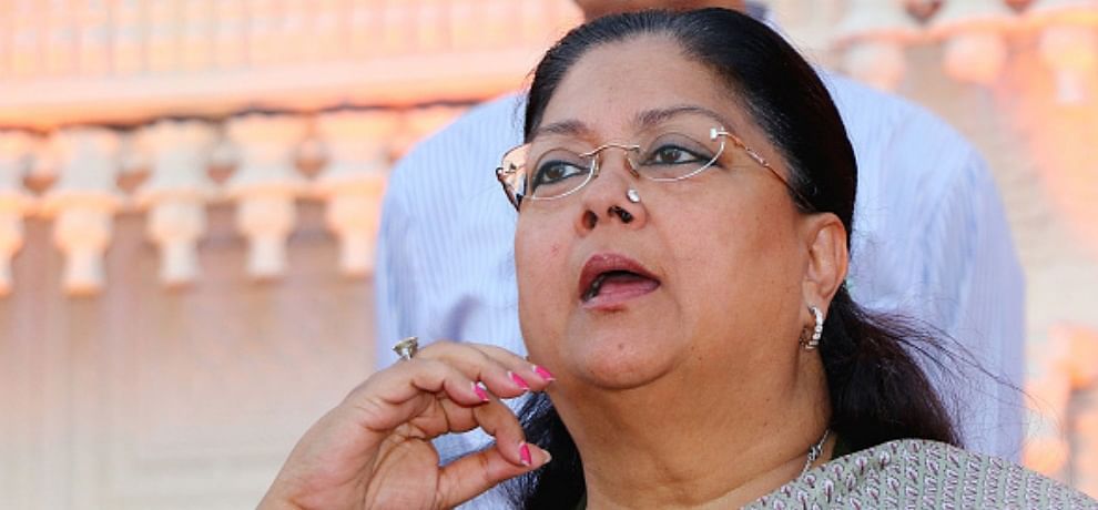 राजस्थान: वसुंधरा राजे झालरापाटन विधानसभा क्षेत्र से ही लड़ेंगी चुनाव rajasthan election 2018: Vasundhara Raje will contest from Jhalarapatan assembly constituency