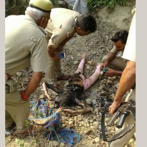 Police found a body of a woman in barabanki.