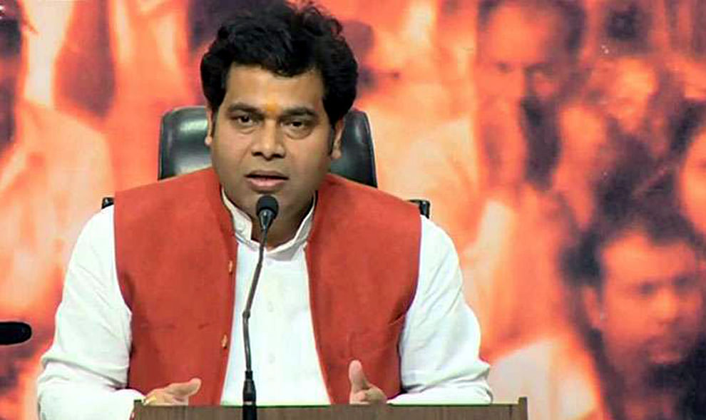 bjp leader shrikant sharma