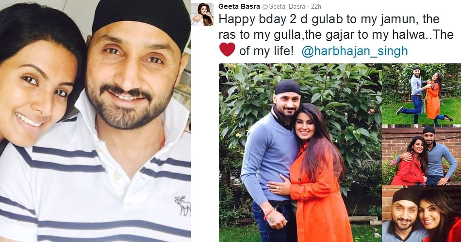 Geeta Basra Present Surprise Gift To Harbhajan Singh On Birthday जन मद न पर ग त क सरप र इज ट व ट भज ज क म ल बड ग डन य ज Amar Ujala Hindi News Live