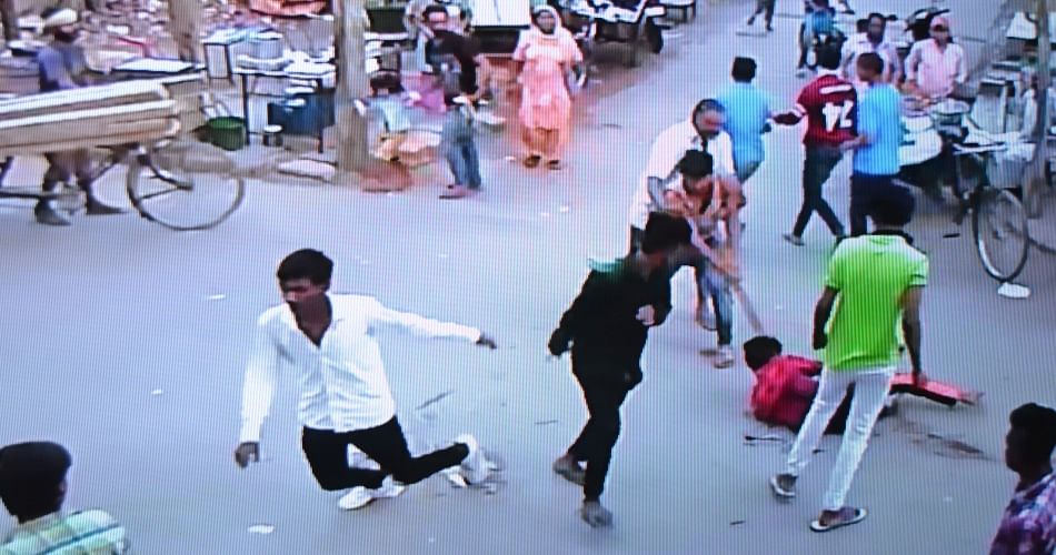 murder in market, cctcv footage