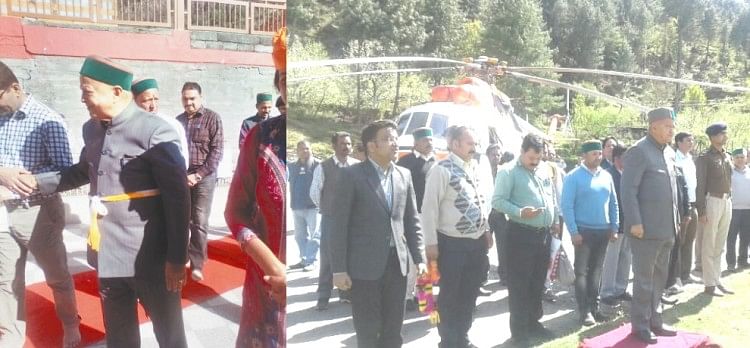CM Virbhadra Singh Paid Obeisance At Bhimakali Temple In Sarahan