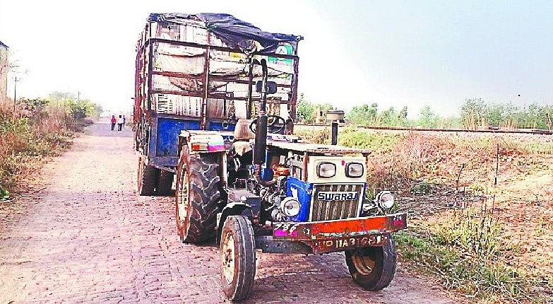 Image result for punjab kisan tractor trali