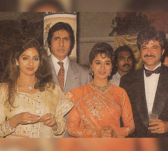 Image result for madhuri amitabh pic
