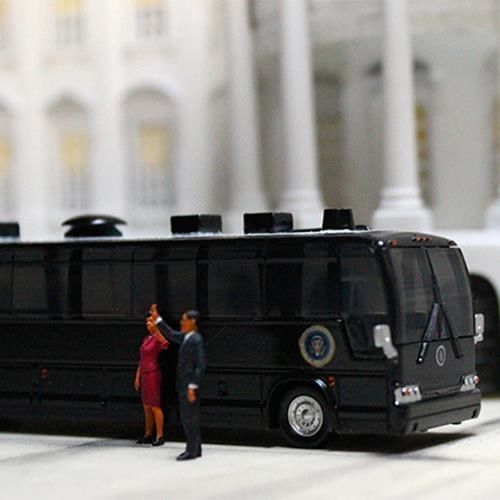 Ground Force One Us President 1.1 Million Dollar Armored Bus Features
