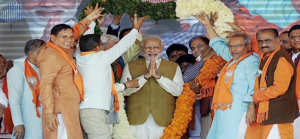 gujarat election 2017 Prime Minister Narendra Modi rally at Bhabhar Banaskantha