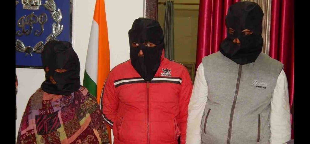 Police arrested three people in ballia women murder case