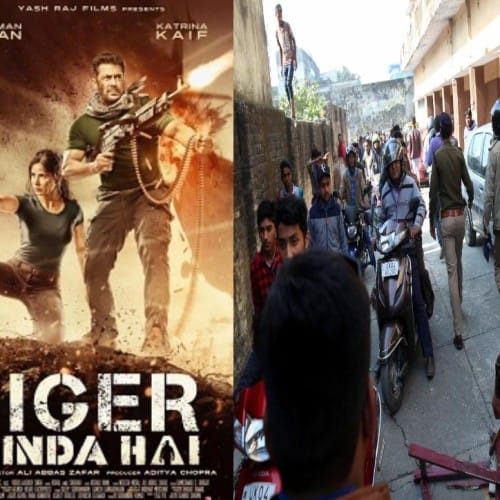'Tiger Zinda hai' film protest in uttarakhand
